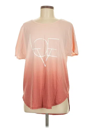 Pre-owned Wonderly Short Sleeve T-shirt In Pink