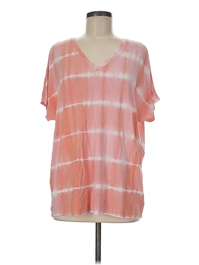 Pre-owned Wonderly Short Sleeve T-shirt In Pink
