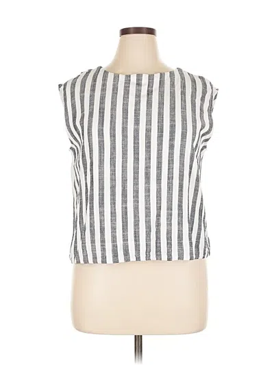 Pre-owned Wonderly Sleeveless Blouse In Silver