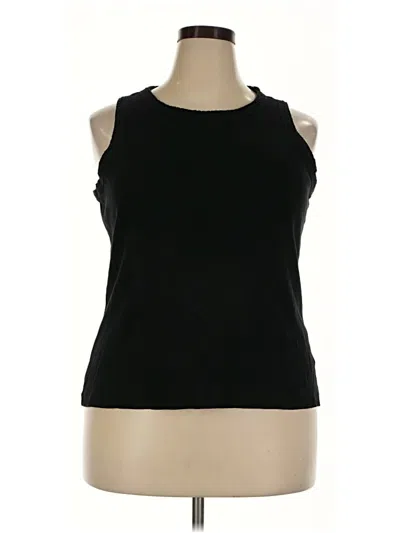Pre-owned Wonderly Sleeveless T-shirt In Black
