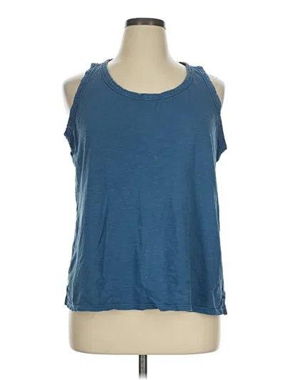 Pre-owned Wonderly Sleeveless T-shirt In Blue