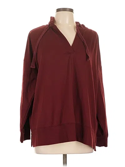 Pre-owned Wonderly Sweatshirt In Burgundy