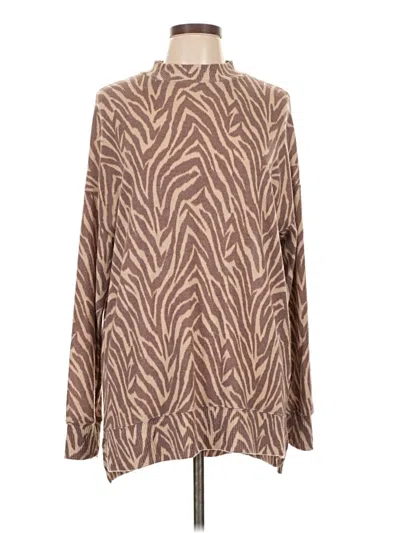 Pre-owned Wonderly Turtleneck Sweater In Brown