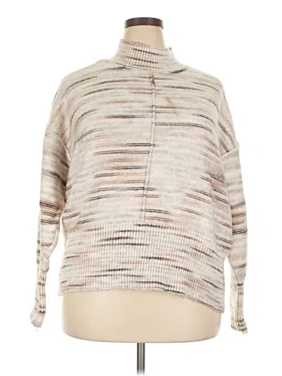 Pre-owned Wonderly Turtleneck Sweater In Ivory