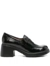 Wonders 65mm Patent-leather Loafers In Black