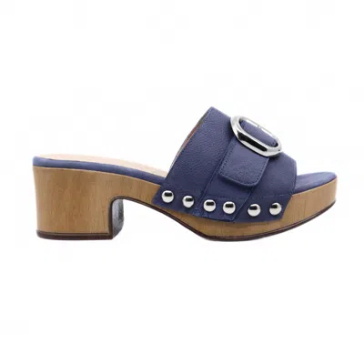 Wonders Baltic Studded Women's Clog In Blue