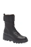 Wonders G-7021 Combat Boot In Black