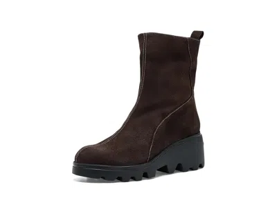 Wonders G-7033 Women's Boots Charme Testa: 6.5 M, Suede In Brown