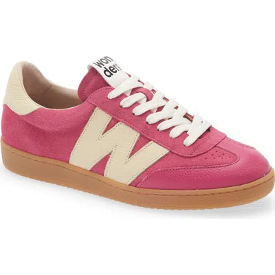 Wonders Lace-up Sneaker In Pink