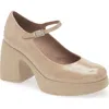 Wonders Mary Jane Platform Pump In Neutral