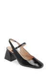 Wonders Menorca Slingback Mary Jane Pump In Menorca Black