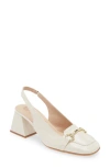 Wonders Menorca Slingback Mary Jane Pump In Monorca Off White