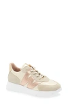 Wonders Oslo Beige Metallic Suede & Nylon Trainers In Beige Suede
