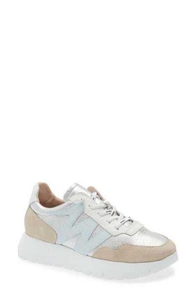 Wonders Platform Sneaker In White