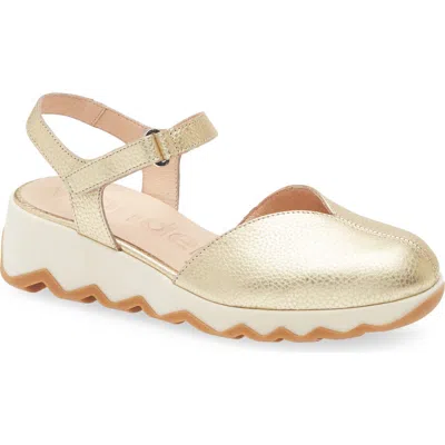 Wonders Samara Platform Wedge Pump In Max Platino