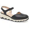 Wonders Samara Platform Wedge Pump In Sauvage Black