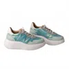 Wonders Slip On Sporty-chic Style Sneakers In Wild Aqua/nessa Ciel