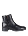 WONDERS WONDERS WOMAN ANKLE BOOTS BLACK SIZE 6 LEATHER