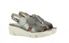 Wonders Platform Sandal In Multi