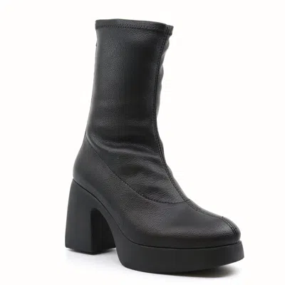 Wonders Women Camelus Stretch Boot In Black