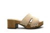 WONDERS WOMEN'S D-8821 CLOG SANDAL IN NATURAL