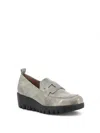 Wonders Lug Platform Wedge Loafer In Multi