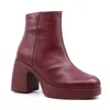 Wonders Lightweight Fashion Suede Boot In White