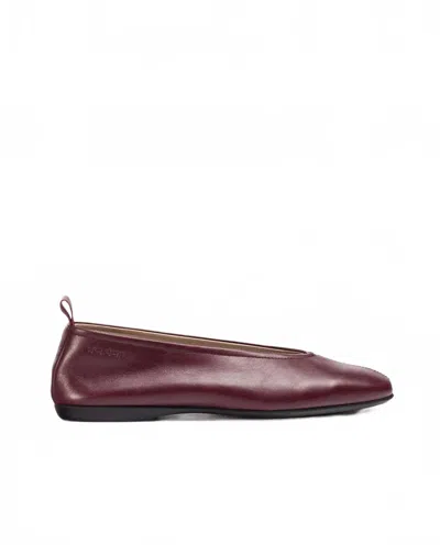 Wonders Women's Pepa 61 Ballet Flat In Vino In Burgundy