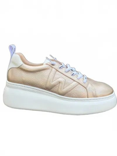 Wonders Women's Platform Dorita Sneaker In Platino In Multi