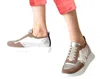 WONDERS WOMEN'S TREND SNEAKERS IN TAUPE/NYLON