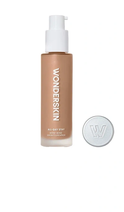 Wonderskin Hyper Bond All-day Stay Serum Foundation In Brown