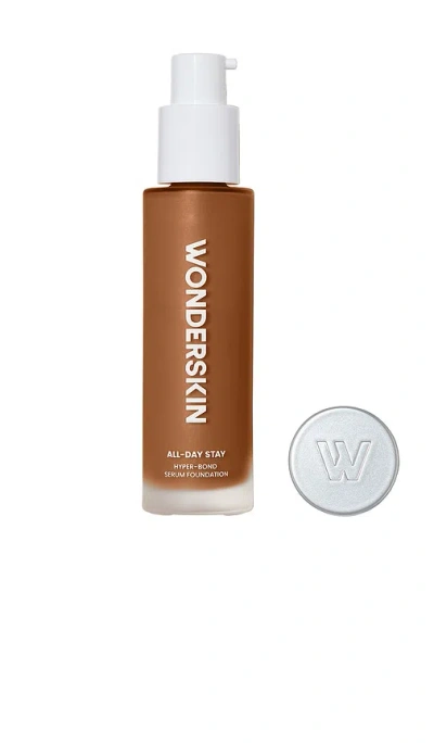 Wonderskin Hyper Bond All-day Stay Serum Foundation In Brown
