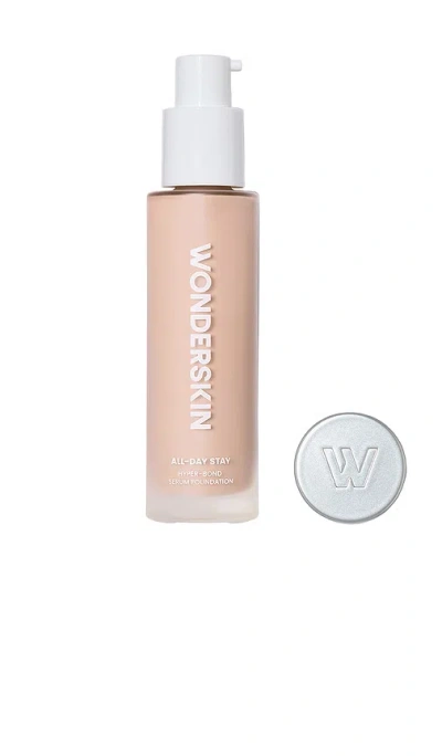 Wonderskin Hyper Bond All-day Stay Serum Foundation In Transparent
