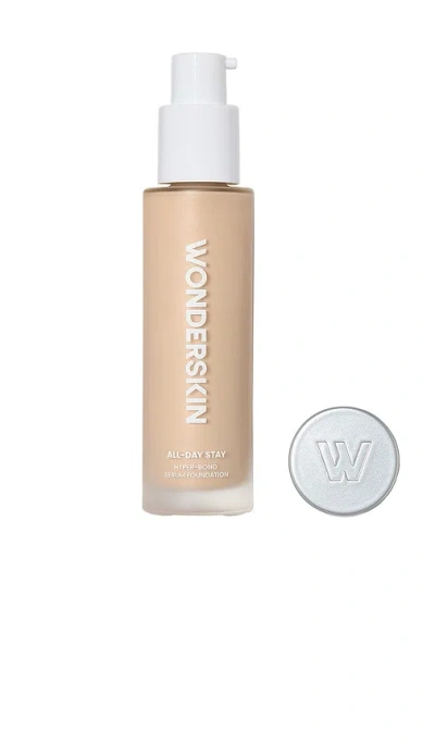 Wonderskin Hyper Bond All-day Stay Serum Foundation In Transparent