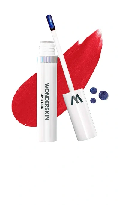 Wonderskin Wonder Blading All-day Lip Stain In Red