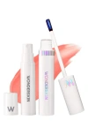 Wonderskin Wonder Blading Peel & Reveal Lip Stain Set In Crush