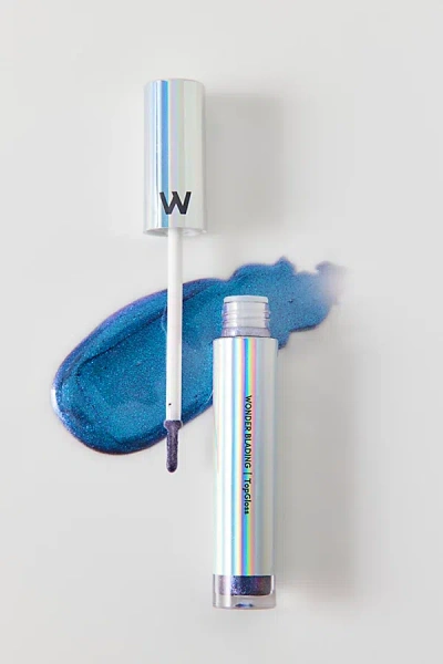 Wonderskin Wonder Blading Top Gloss Lip Gloss In Blue Glitter At Urban Outfitters