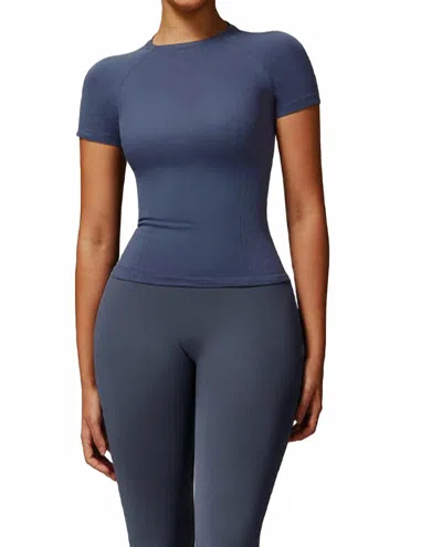 Wonderxfans Diana Top In Lavender Blue