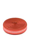 Wontek Geometric Trinket Box In Red