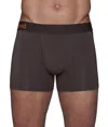 WOOD BOXER BRIEF WITH FLY IN WALNUT