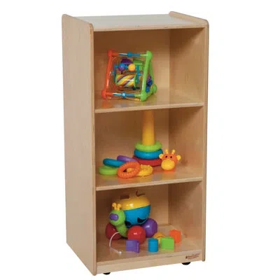 Wood Designs 3 Shelf Unit In Brown