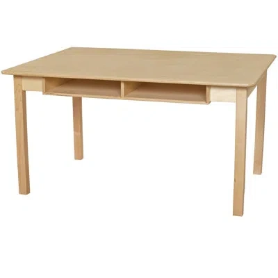 Wood Designs 48" X 18" Two Seat Student Desk In Maple