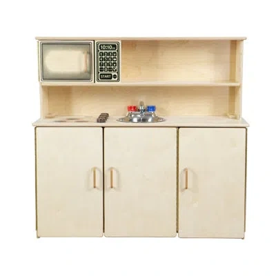 Wood Designs 5-n-1 Kitchen Center In Red,birch