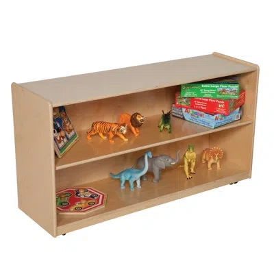 Wood Designs Adjustable Shelf Storage In Brown