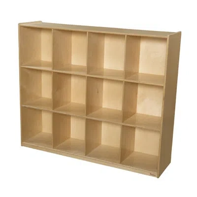 Wood Designs Back Pack Storage In Natural;gloss