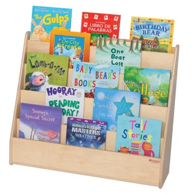 Wood Designs Book Display Stand In Natural