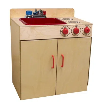 Wood Designs Combo Sink And Range In Brown