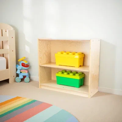 Wood Designs Contender Adjustable Shelf Bookcase (27-1/4" H) In Gloss;natural,unfinished