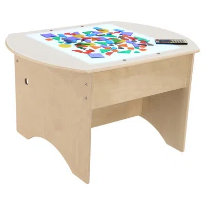 Wood Designs Contender Light Table 30" - Rta In Natural Wood