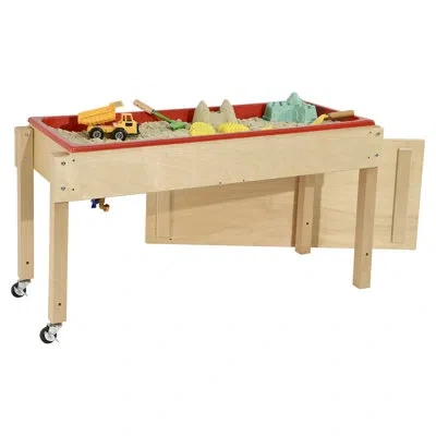 Wood Designs Contender Sand And Water Table In Beige